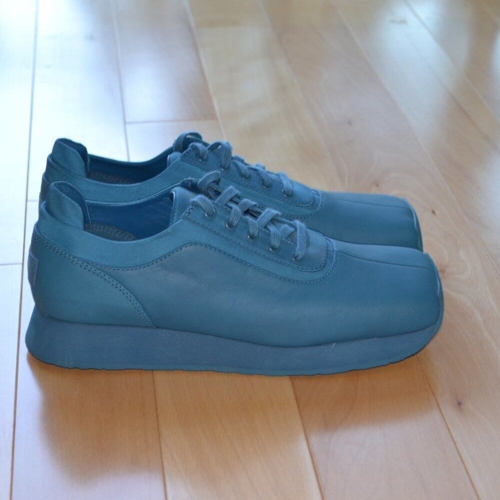 NWOT UGG x Eckhaus Latta Block Lace Sneaker Blue Shoes